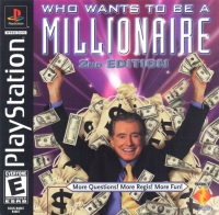 Who Wants to Be A Millionaire PAL Playstation PAL box art